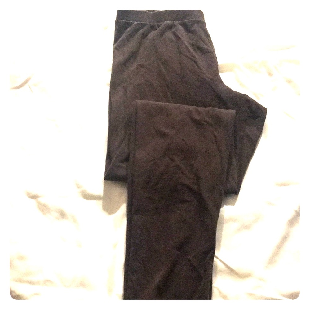 Brown leggings